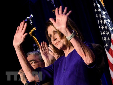 Lãnh đạo thiểu số của đảng Dân chủ tại Hạ viện Mỹ Nancy Pelosi.