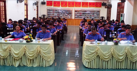 Viện Kiểm sát nhân dân tỉnh tổ chức hội nghị quán triệt học tập và thực hiện Chỉ thị số 05 của Bộ Chính trị.