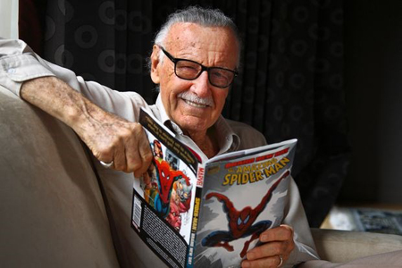 Nhà văn, họa sỹ truyện tranh nổi tiếng Stan Lee.