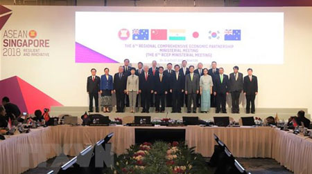 Hội nghị Bộ trưởng kinh tế các nước tham gia Hiệp định Đối tác Kinh tế toàn diện khu vực (RCEP).