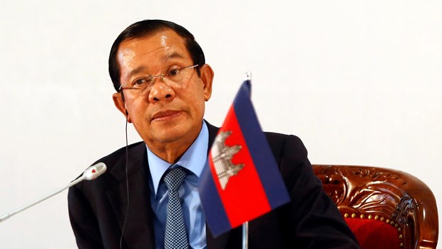 Thủ tướng Campuchia Samdech Techo Hun Sen.