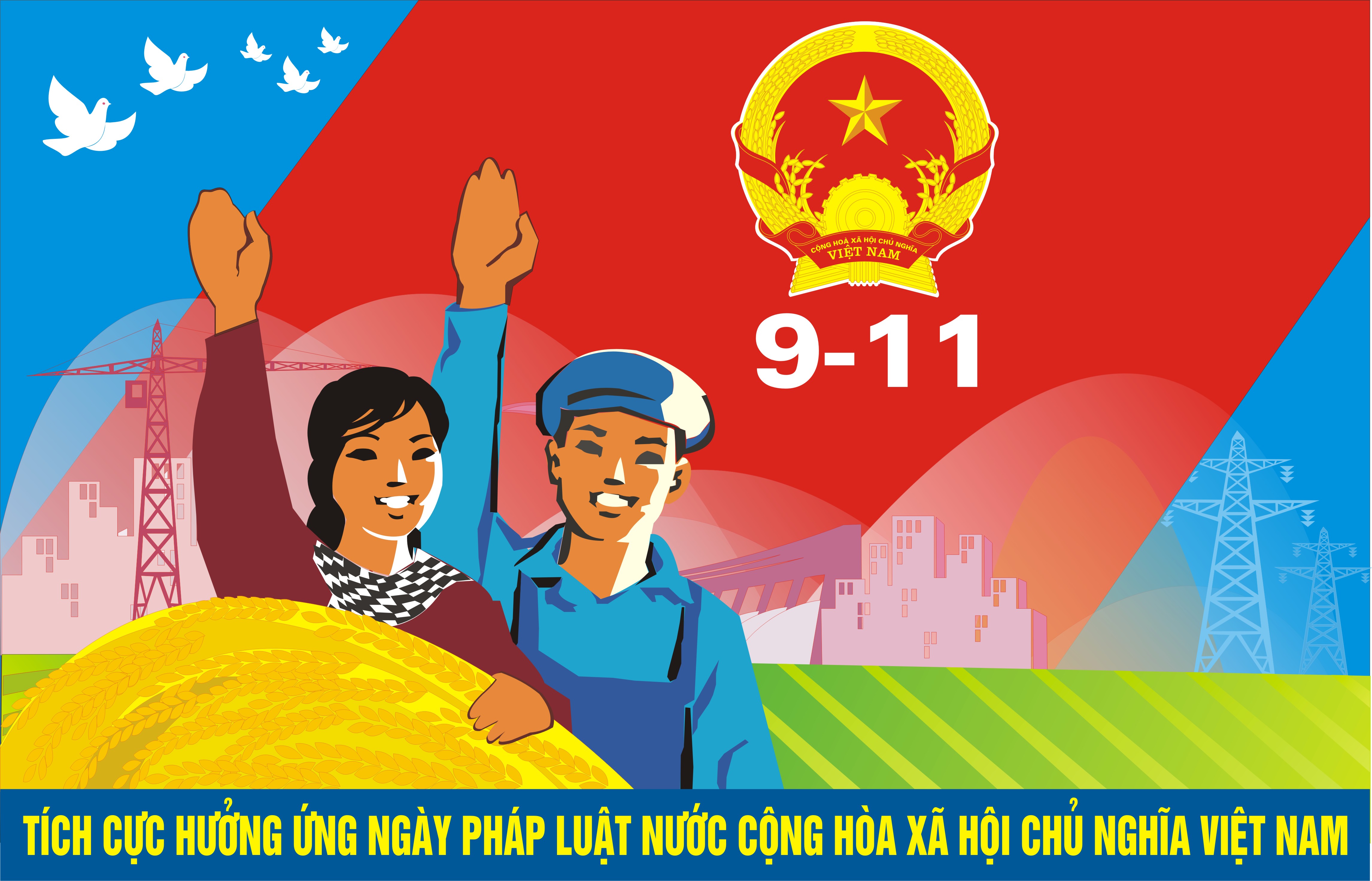 Ngày Pháp luật Việt Nam được tổ chức từ năm 2013 (Nguồn ảnh: nternet)