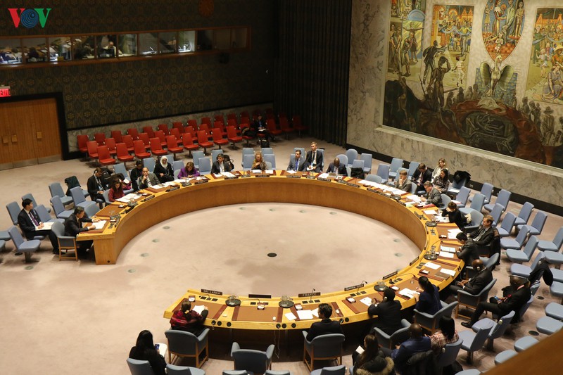 Hội đồng bảo an Liên Hợp Quốc.