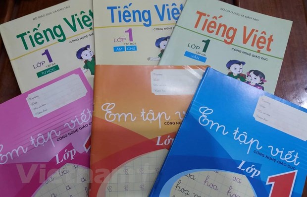 Sách Tiếng Việt lớp 1 công nghệ giáo dục.