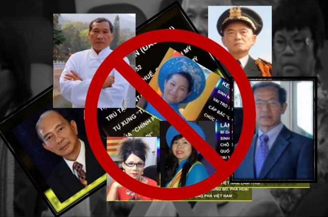Những kẻ cầm đầu tổ chức “Chính phủ quốc gia Việt Nam lâm thời”