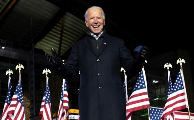 Nếu trở thành tân Tổng thống, ông Joe Biden sẽ ghi dấu ấn là vị Tổng thống cao tuổi nhất nước Mỹ.