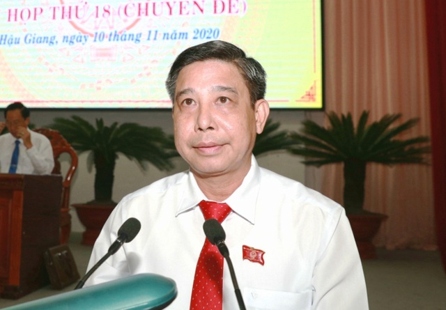 Ông Đồng Văn Thanh - tân Chủ tịch UBND tỉnh Hậu Giang