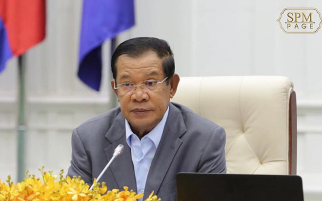 Thủ tướng Campuchia Hun Sen.