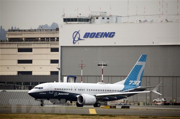 Máy bay Boeing 737 MAX tại Seattle, Washington.