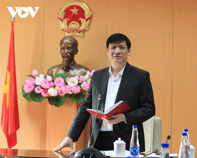 Bộ trưởng Bộ Y tế Nguyễn Thanh Long chỉ đạo tại Hội nghị.