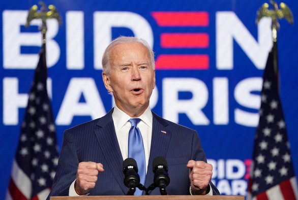 Các hãng tin đồng loạt xướng tên ông Joe Biden đắc cử tổng thống Mỹ -