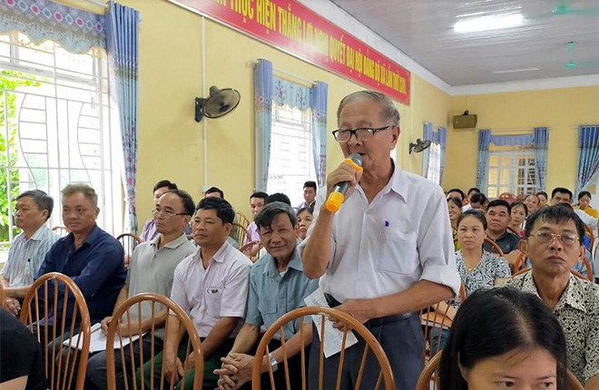 HĐND huyện Trấn Yên tổ chức các hoạt động tiếp xúc cử tri để lắng nghe tâm tư, nguyện vọng của cử tri.