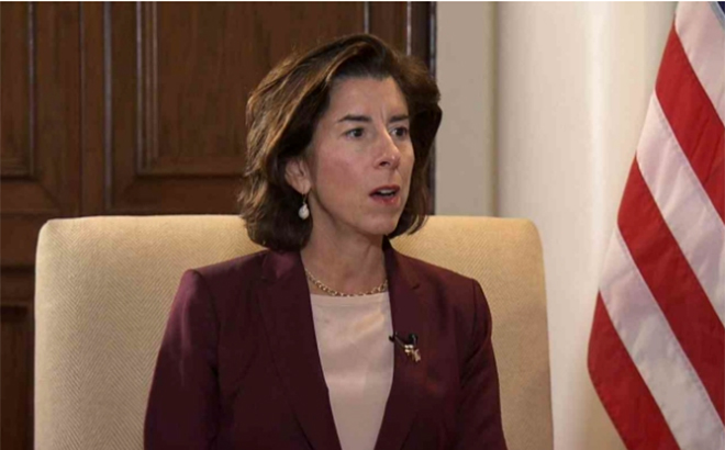 Bộ trưởng Thương mại Mỹ Gina Raimondo.