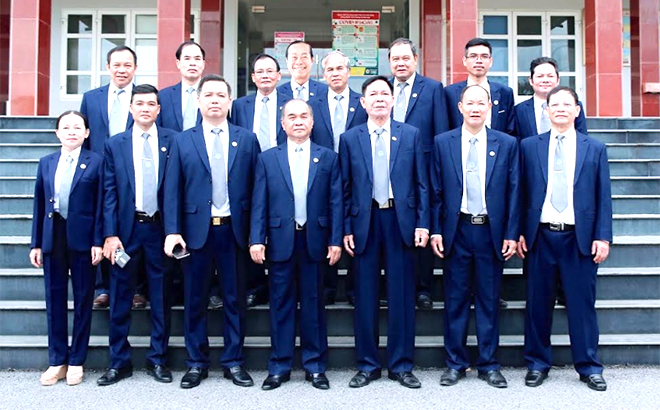 Các thành viên Đoàn Luật sư tỉnh Yên Bái.