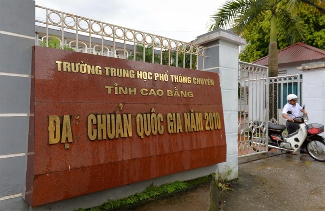 Trường THPT Chuyên tỉnh Cao Bằng cùng nhiều trường khác tạm dừng việc dạy học trực tiếp do dịch COVID-19.