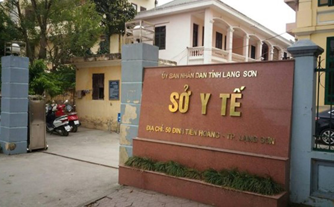 Trụ sở Sở Y tế tỉnh Lạng Sơn.