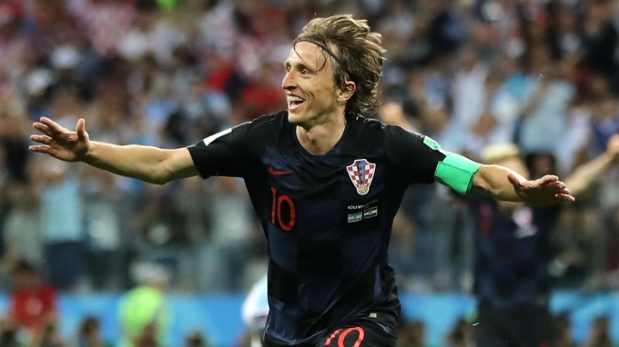 Luka Modric là linh hồn của đội tuyển Croatia.