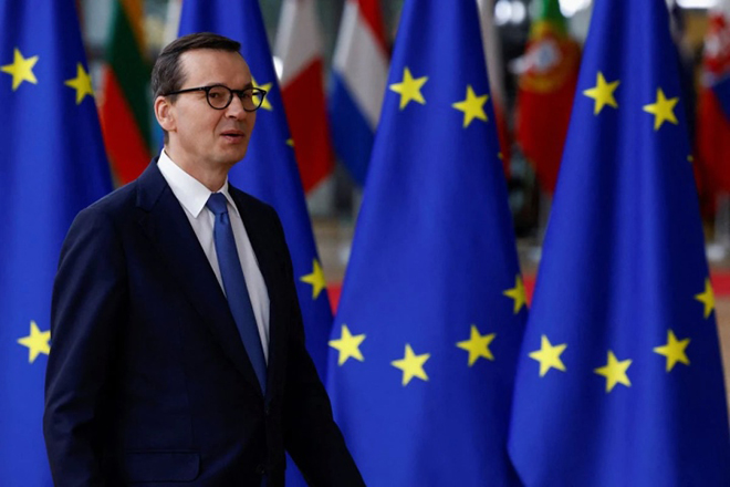 Thủ tướng Ba Lan Mateusz Morawiecki.