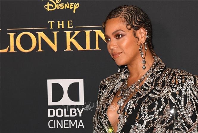 Ca sĩ Beyonce dự một buổi lễ công chiếu phim ở Hollywood, Mỹ, ngày 9/7/2019. Ảnh tư liệu.