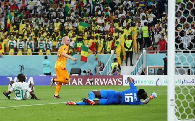 Senegal phải nhận bàn thua ở những giây cuối cùng. (Ảnh: Getty)