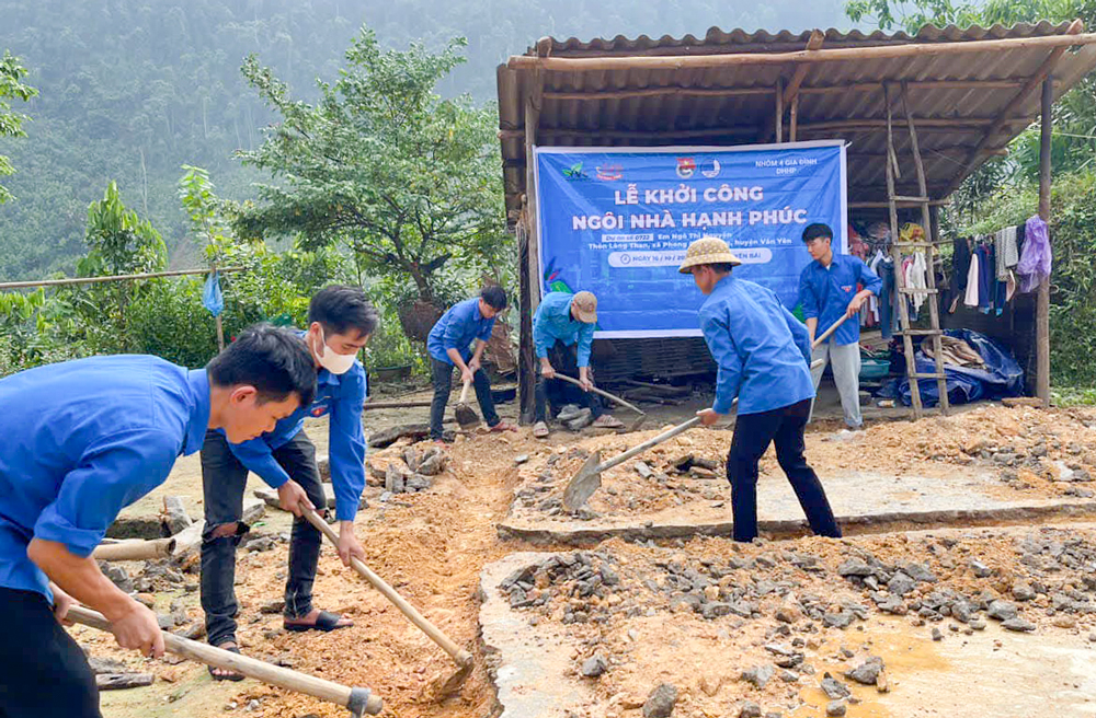 Tuổi trẻ Yên Bái thực hiện nhiều hoạt động ý nghĩa thiết thực vì cuộc sống cộng đồng.