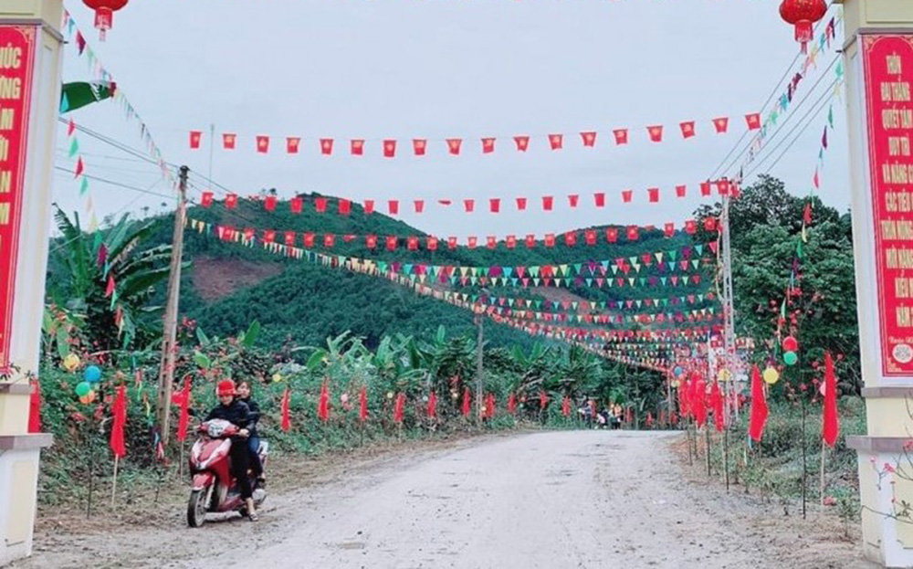 Diện mạo mới ở thôn Đại Thắng, xã Đại Phác, huyện Văn Yên.