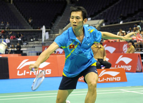 Tiến Minh khởi đầu năm 2013 bằng giải Hàn Quốc mở rộng.