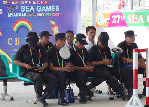 Theo thông báo, khoảng 15.000 cảnh sát được huy động để bảo vệ SEA Games 27.
