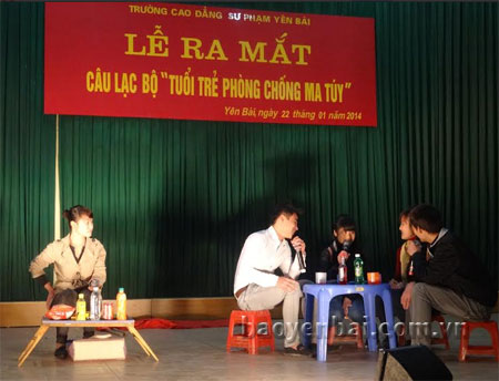 Trường Cao đẳng Sư phạm Yên Bái thường xuyên tổ chức các buổi tuyên truyền về công tác phòng, chống ma túy.
