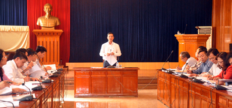 Phó Chủ tịch UBND tỉnh phát biểu chỉ đạo hội nghị.