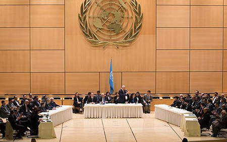 Vòng đàm phán hòa bình Syria ở Geneva, Thụy Sĩ ngày 23/2.