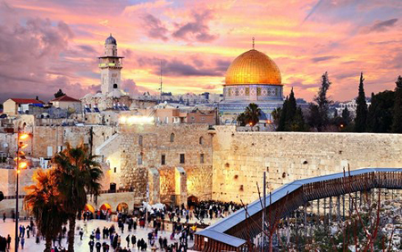 Thánh địa Jerusalem.