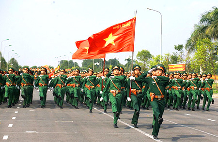 Đội Việt Nam Tuyên truyền Giải phóng quân (tiền thân của Quân đội nhân dân Việt Nam) thành lập ngày 22-12-1944. (Ảnh tư liệu)