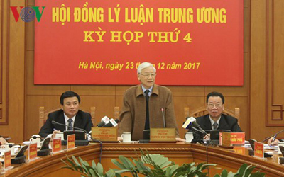 Tổng Bí thư Nguyễn Phú Trọng phát biểu tại phiên họp.