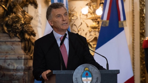 
Tổng thống Argentina Mauricio Macri.