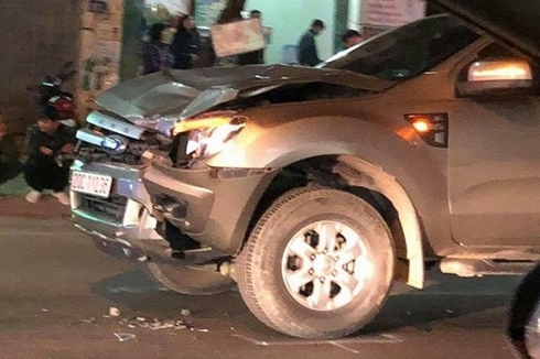 Hiện trường vụ tai nạn khiến 4 người thiệt mạng ở Thái Nguyên.