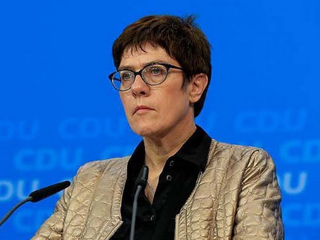 Chủ tịch CDU Annegret Kramp-Karrenbauer.