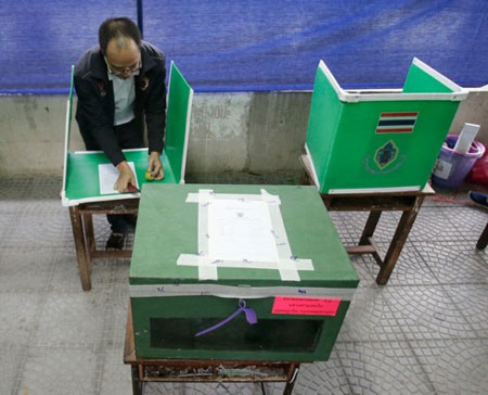 Ủy ban Bầu cử Thái Lan thông báo nước này sẽ tổ chức Tổng tuyển cử vào ngày 24/2/2019.