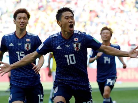 Kagawa (số 10) không có tên trong danh sách dự Asian Cup 2019.