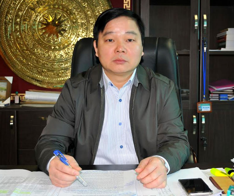 Ông Nông Xuân Hùng - Cục trưởng Cục Thuế tỉnh Yên Bái.