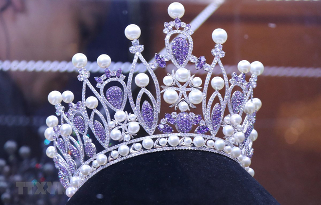 Chiếc vương miện danh giá dành cho tân Hoa hậu của cuộc thi 2019 mang tên Brave Heart - Trái tim dũng cảm.