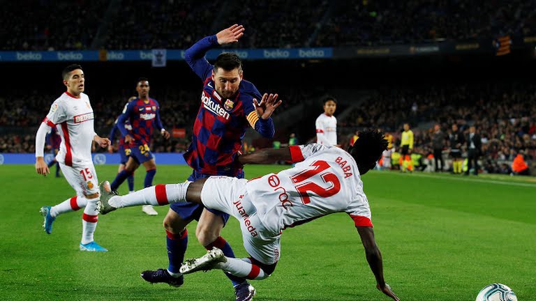 Messi với cú hat-trick đưa Barca đến chiến thắng 5-2 trước Mallorca.
