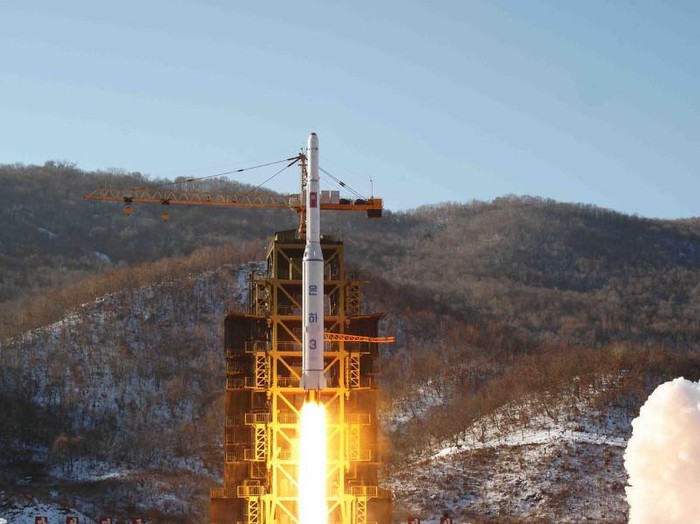 Triều Tiên thực hiện một vụ phóng tên lửa ở cơ sở phóng vệ tinh Sohae.
