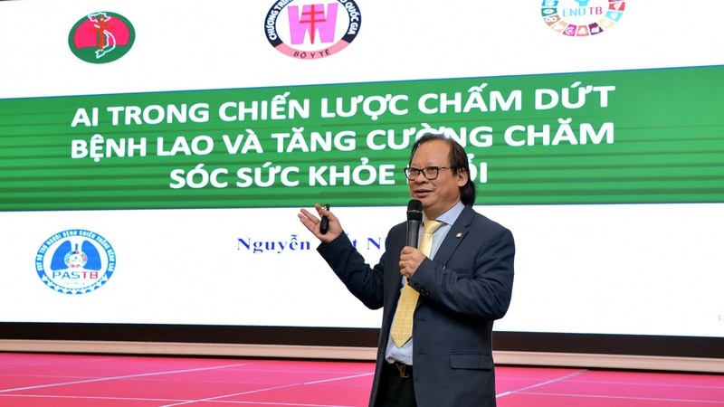 Ông Nguyễn Viết Nhung, Giám đốc Bệnh viện Phổi Trung ương nhấn mạnh công nghệ góp phần quan trọng trong mục tiêu chấm dứt bệnh lao vào năm 2030.