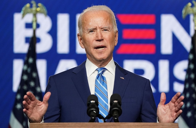Tổng thống đắc cử Hoa Kỳ Joe Biden.