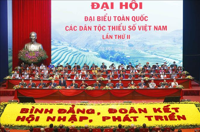 Đại hội đại biểu toàn quốc các dân tộc thiểu số Việt Nam lần thứ II khai mạc sáng nay tại Trung tâm Hội nghị Quốc gia (Hà Nội).
