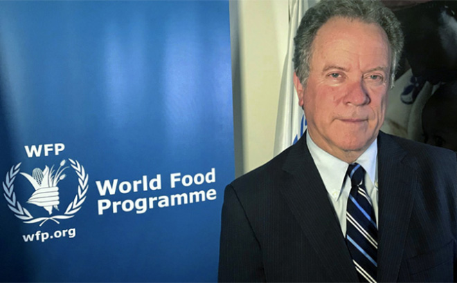 Ông David Beasley, Giám đốc điều hành Chương trình Lương thực Thế giới (WFP).