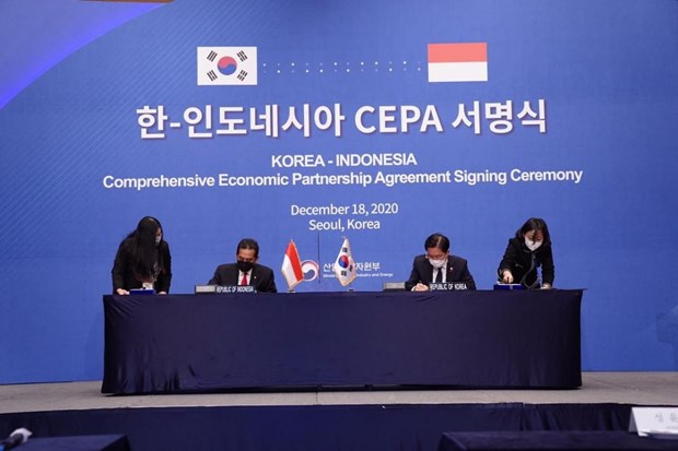 Lễ ký kết IK-CEPA.