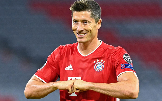 Lewandowski trải qua năm 2020 vô cùng ấn tượng trong màu áo Bayern.