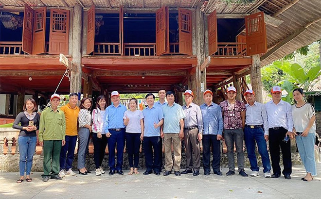Mô hình du lịch cộng đồng homestay của chị Lý Thị Sam Sung, xã Vũ Linh, huyện Yên Bình đang phát huy tốt, mang lại hiệu quả kinh tế cao.